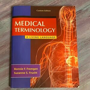 Medical Terminology A Living Language Book Custom Edition by Pearson
